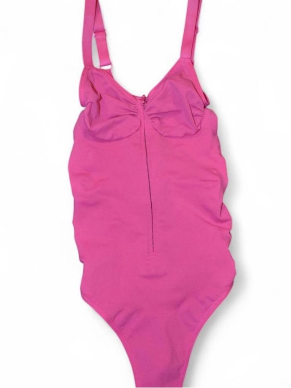 Aritzia Pink Scoop Neck Bodysuit